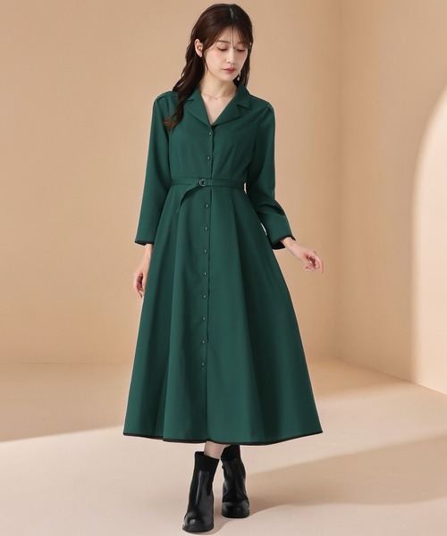 MISCH MASCH（ミッシュマッシュ） ワンピース 2025秋冬新作 テーラー襟