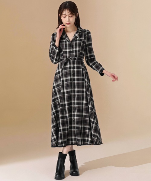 MISCH MASCH（ミッシュマッシュ） ワンピース 2025秋冬新作 テーラー襟