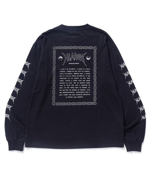 「XLARGE」 長(zhǎng)袖Tシャツ L ブラック メンズ
