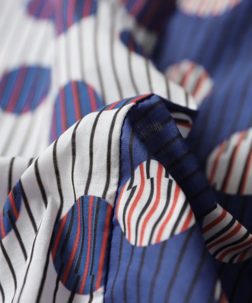 [antiqua] 7 минут рукав блуза ONESIZE белый женский 