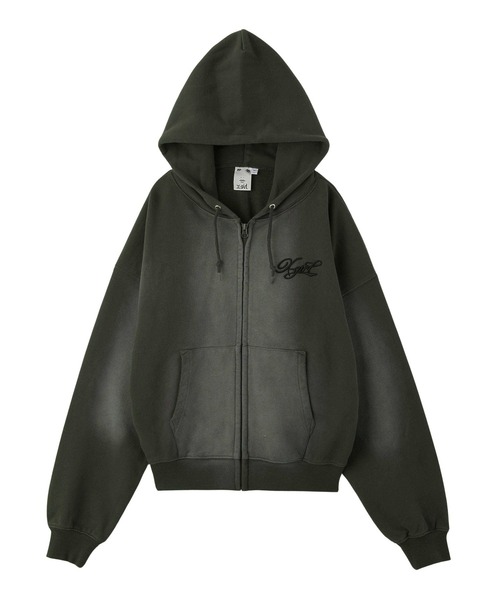 最終価格！】Xgirl ジップアップパーカー X-GIRL エックスガール ジップアップ パーカー レディース バック