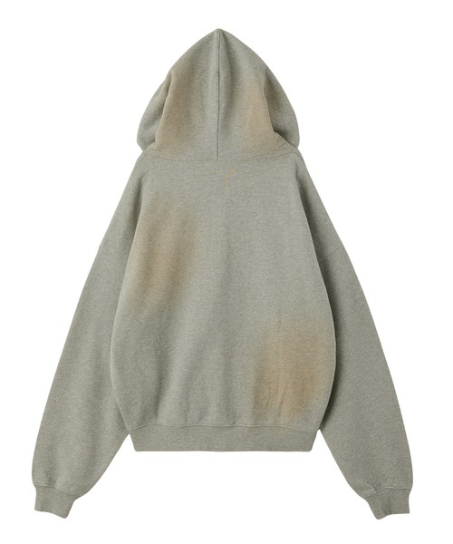 X-girl（エックスガール） パーカー SPRAY PRINT ZIP UP HOODIE