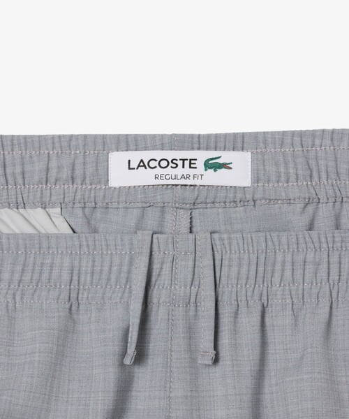 LACOSTE（ラコステ） ワイドパンツ スラックス ウールフランネル