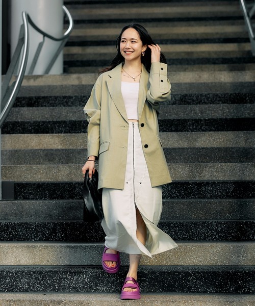 「UGG」 フラットサンダル 8 ピンク レディース_画像7