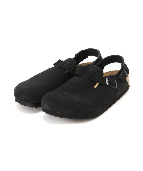 ビルケンシュトック トキオ スエード ブラック 42 27cm BIRKENSTOCK（ビルケンシュトック） サンダル BIRKENSTOCK