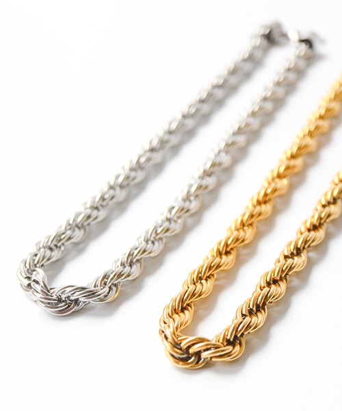 【TUWAKRIM】ツイストチェーンネックレス TUWAKRIM ネックレス 「TUWAKRIM」ツイストチェーンネックレス