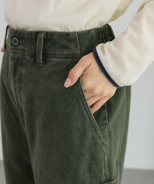 pual ce cin カーゴパンツ ヴィンテージライクカーブシルエットカーゴ