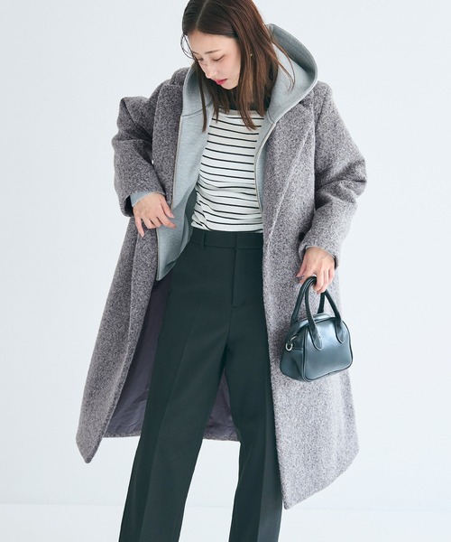 coca（コカ） コート アウター カーリーボアコート レディース