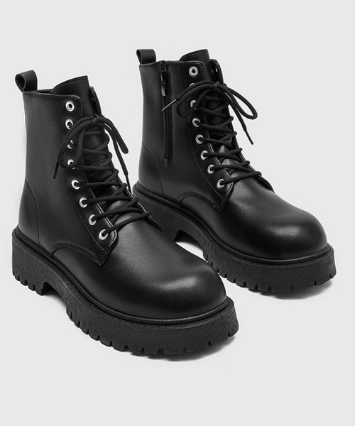 WESTBOY（ウエストボーイ） ブーツ 厚底 コンバットブーツ WO25W4SH01