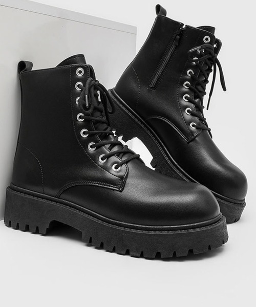 WESTBOY（ウエストボーイ） ブーツ 厚底 コンバットブーツ WO25W4SH01