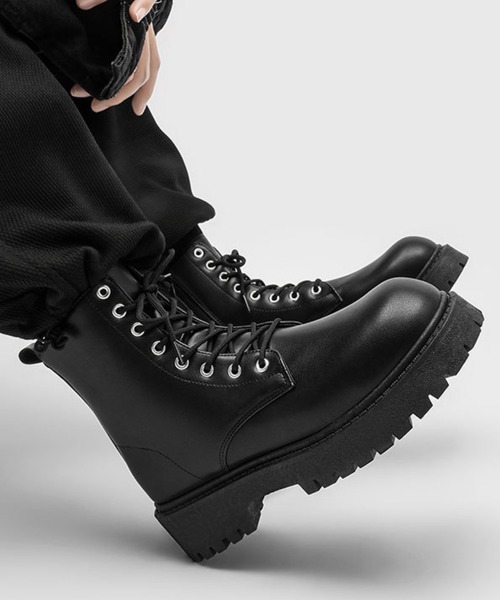 WESTBOY（ウエストボーイ） ブーツ 厚底 コンバットブーツ WO25W4SH01
