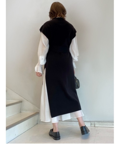 SNIDEL（スナイデル） ニットワンピース FREE アイボリー レディース