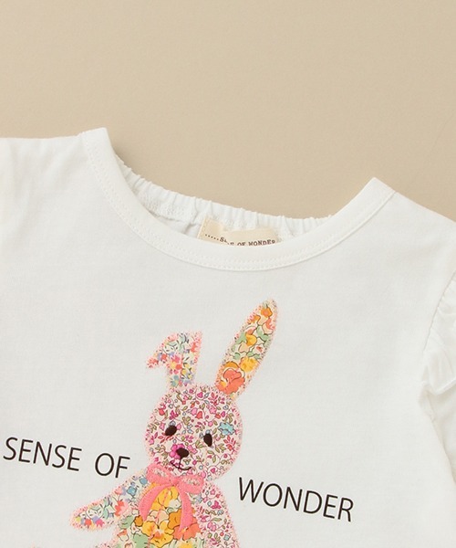 「sense of wonder」 「KIDS」半袖Tシャツ 100cm オフホワイト キッズ_画像3
