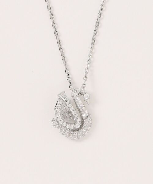 SWAROVSKI（スワロフスキー） ネックレス Swan ペンダント レディース