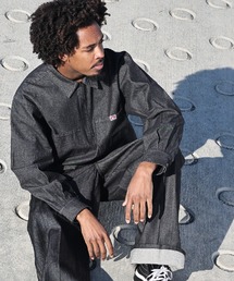 BEN DAVIS（ベンデイビス） シャツ 「BEN DAVIS」DENIM HALF ZIP SHIRT