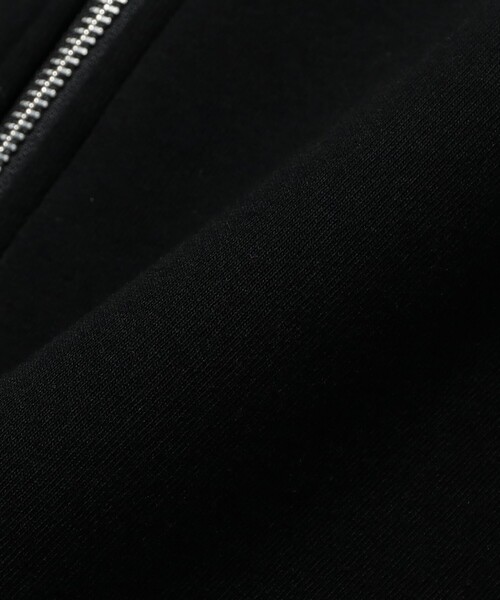 定価23100円　新品　BEAMS フルジップパーカー　黒　ブラック　S BEAMS（ビームス） パーカー フルフェイス ジップアップ フーディ
