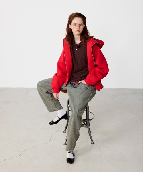 定価23100円　新品　BEAMS フルジップパーカー　赤　レッド　L BEAMS（ビームス）Full Face Zip Hoodie（トップス パーカー）通販｜BEAMS