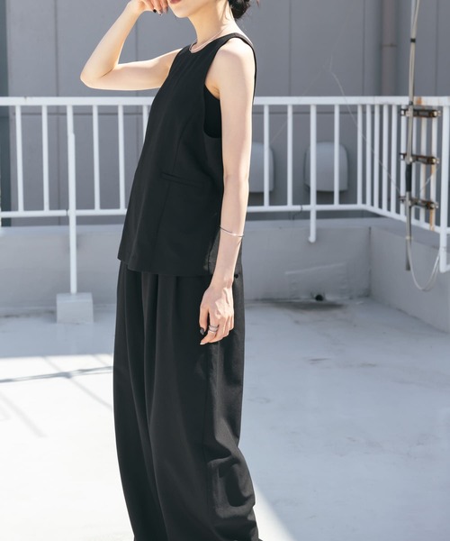 「KBF」 セットアップ ONE ブラウン レディース_画像3