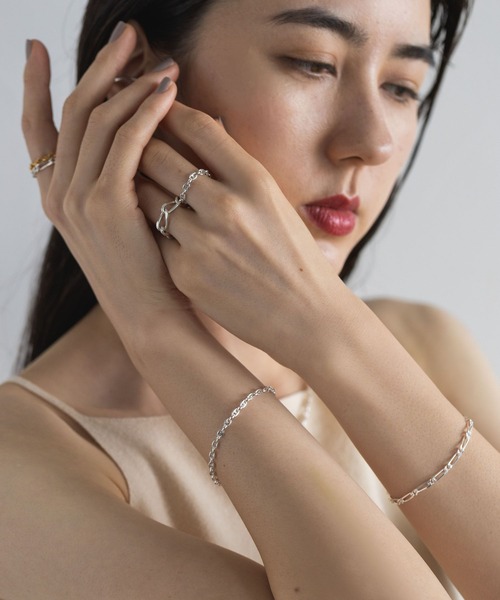 「PAS TIERRA」 リング MEDIUM シルバー レディース_画像5