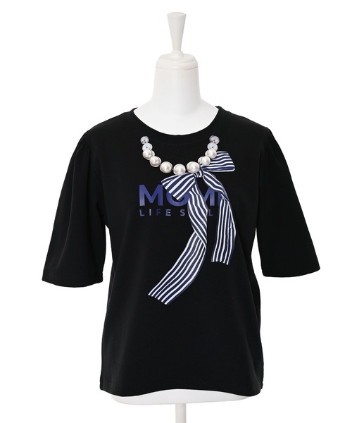 「Narcissus」 半袖Tシャツ FREE ホワイト レディース_画像7