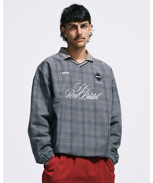 F.C.Real Bristol（エフシーレアルブリストル） PLAID PRACTICE POLO