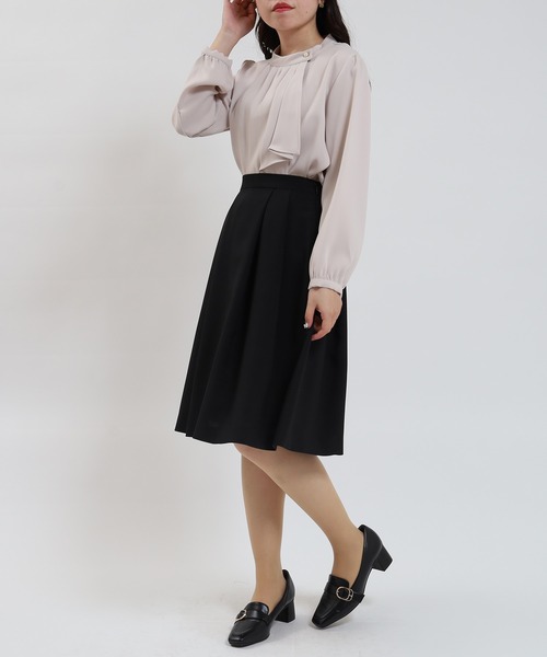 「TRUDEA」 スカート MEDIUM ブラック レディース_画像2