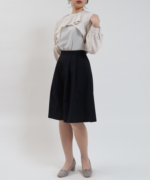 「TRUDEA」 スカート MEDIUM ブラック レディース_画像6