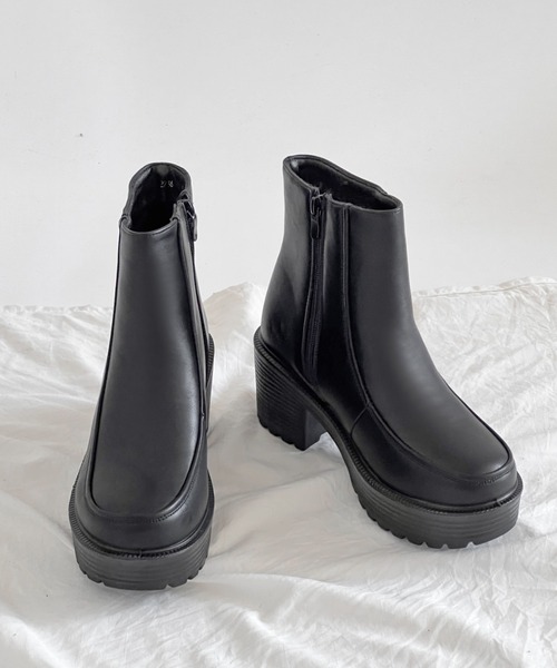 「Shoes in Closet」 ショートブーツ LL ブラック レディース_画像5