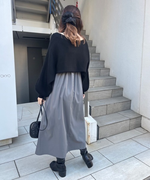 「OLIVE des OLIVE」 コンビワンピース FREE グリーン レディース_画像6