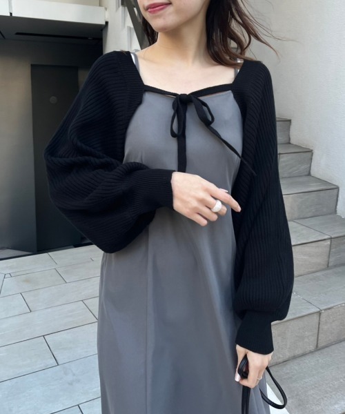 「OLIVE des OLIVE」 コンビワンピース FREE グリーン レディース_画像7