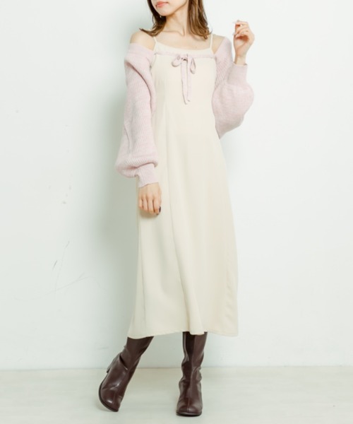 「OLIVE des OLIVE」 コンビワンピース FREE グリーン レディース_画像10