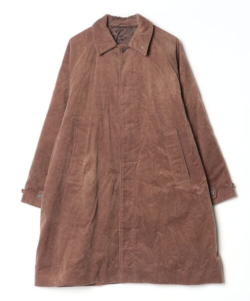 BEAMS（ビームス） ステンカラーコート SMALL ブラウン メンズ 