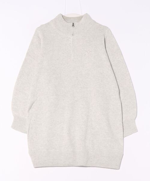 GYDA（ジェイダ） 長袖ワンピース FREE ライトグレー レディース