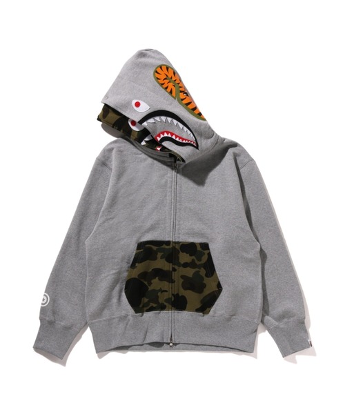 A BATHING APE」 ジップアップパーカー SMALL ブラック レディース 