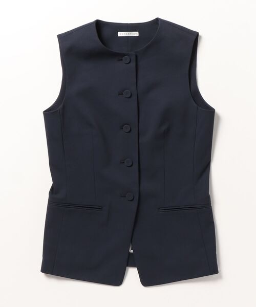 「ESTNATION」 ベスト 38 ネイビー レディース_画像7