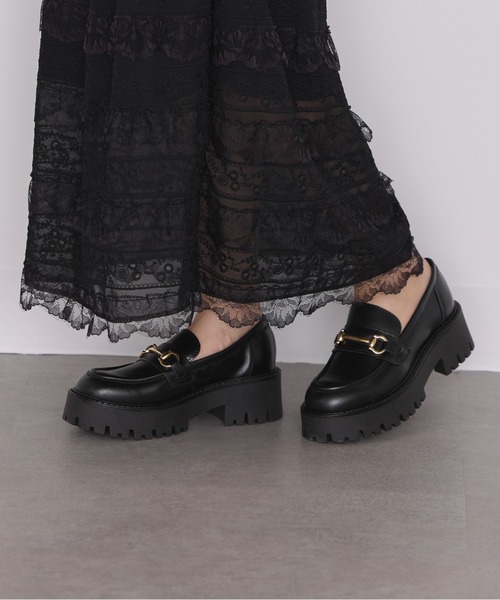 「eness」 シューズ 36 ブラック レディース_画像5