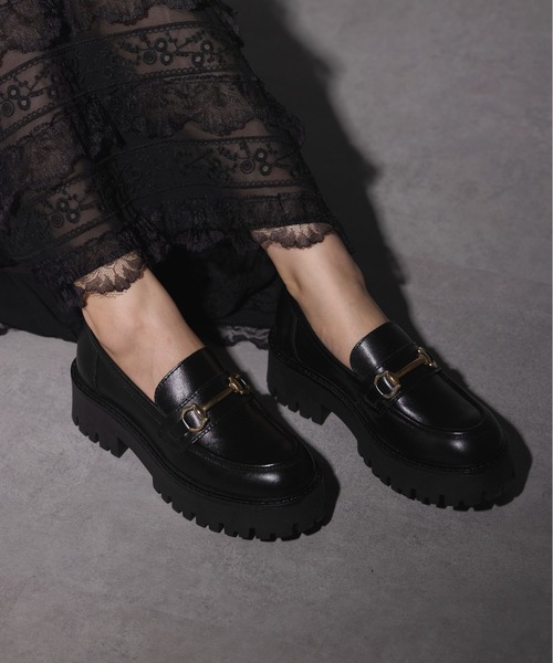 「eness」 シューズ 36 ブラック レディース_画像7