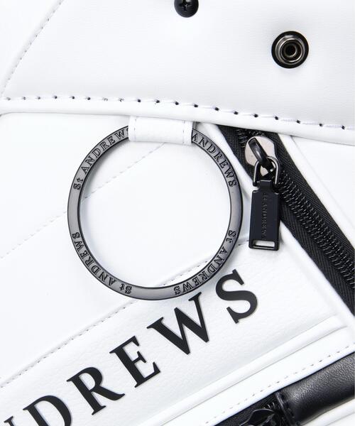 St ANDREWS ゴルフ 「St ANDREWS」シンセティックレザーキャディー