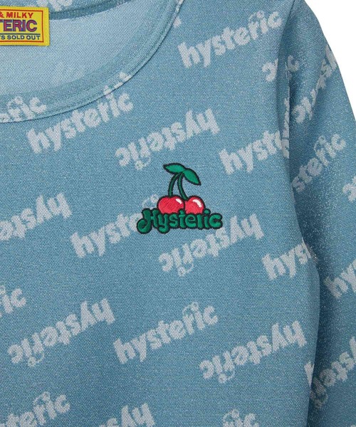 HYSTERIC GLAMOUR（ヒステリックグラマー） tシャツ CHEERY刺繍 七分袖