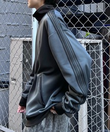 「Confirm」 ジャージブルゾン M ワイン メンズの画像5