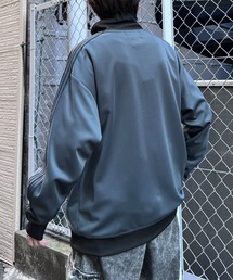 「Confirm」 ジャージブルゾン M ワイン メンズの画像6