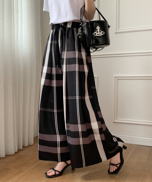 「emi+」 イージーパンツ M ブラック レディース_画像9