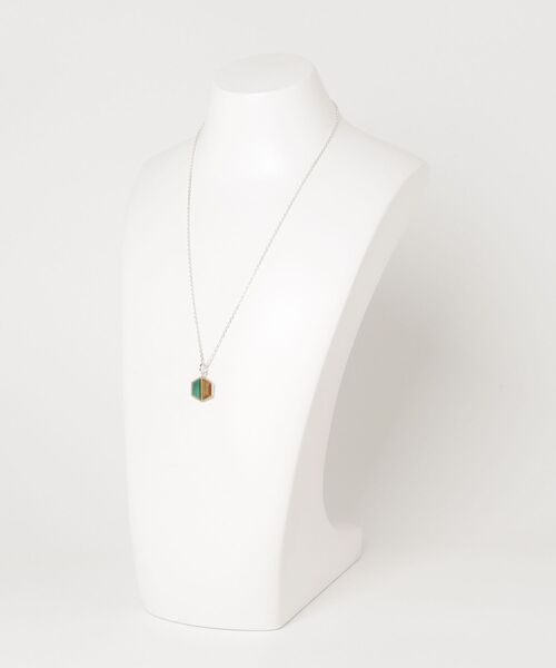 ヘアゴム FORSOMEONE W TM NECKLACE MARACHITE TIGER’S EYEの画像