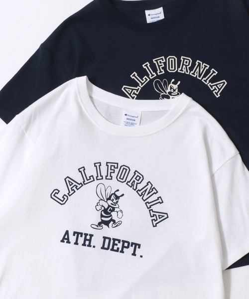 Champion（チャンピオン） tシャツ 半袖 コットンUSA カレッジロゴ