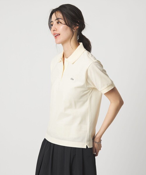ポロシャツ ポロ 「別注」「LACOSTE」ポロシャツ レディースの画像