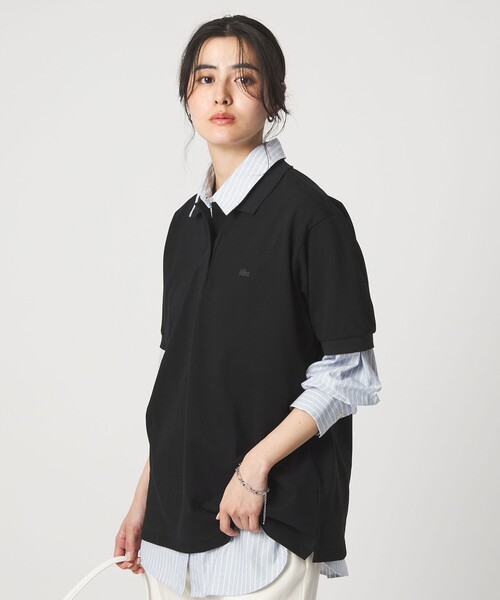 ポロシャツ ポロ 「別注」「LACOSTE」ポロシャツ レディースの画像