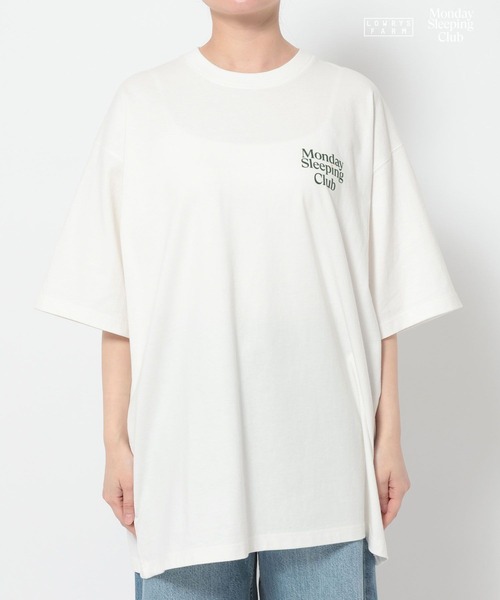 LOWRYS FARM（ローリーズファーム） tシャツ 半袖 Monday Sleeping