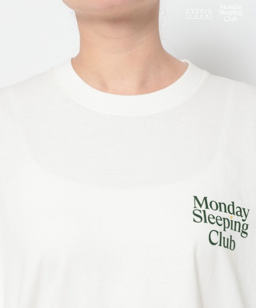 LOWRYS FARM（ローリーズファーム） tシャツ 半袖 Monday Sleeping