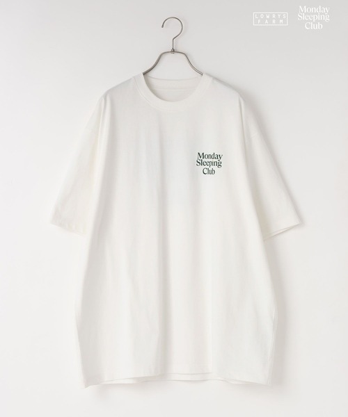 LOWRYS FARM（ローリーズファーム） tシャツ 半袖 Monday Sleeping