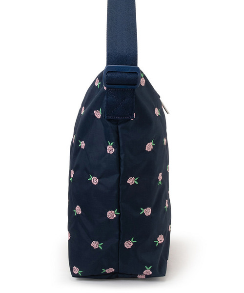 トートバッグ DELUXE EASY CARRY TOTE ピンクローズエンブロイダリー レディースの画像